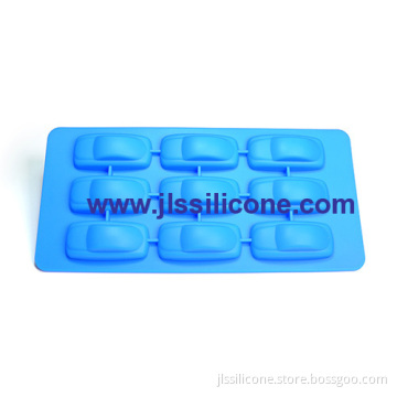 9 Cavity Cool Car Silicone Chocolate Molds 